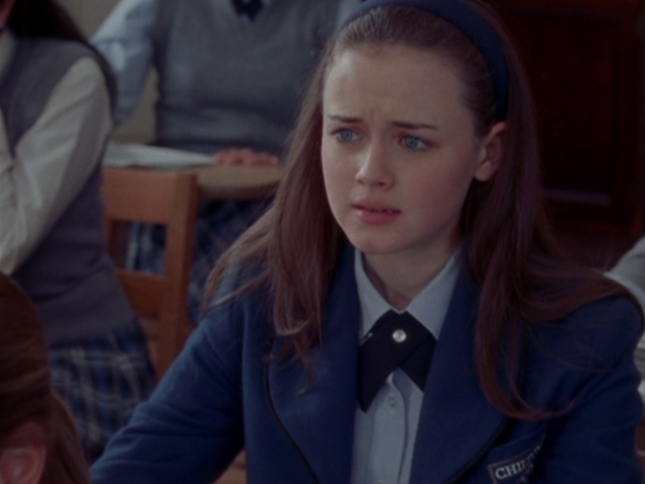 Rory Gets "D" On School Paper (Gilmore Girls The Deer Hunters, Season 1 Episode 4)