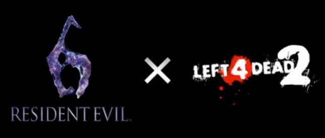 Left 4 Dead 2 Cross Resident Evil 6 Logos