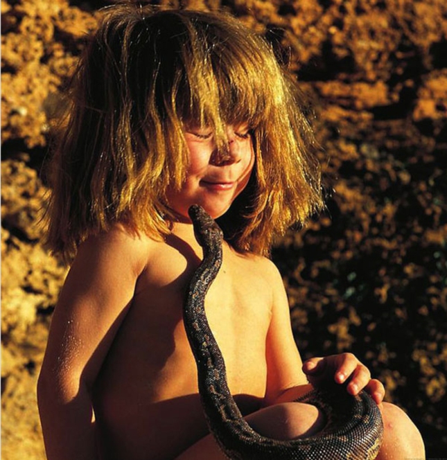 Little Snake Girl Tippi Africa